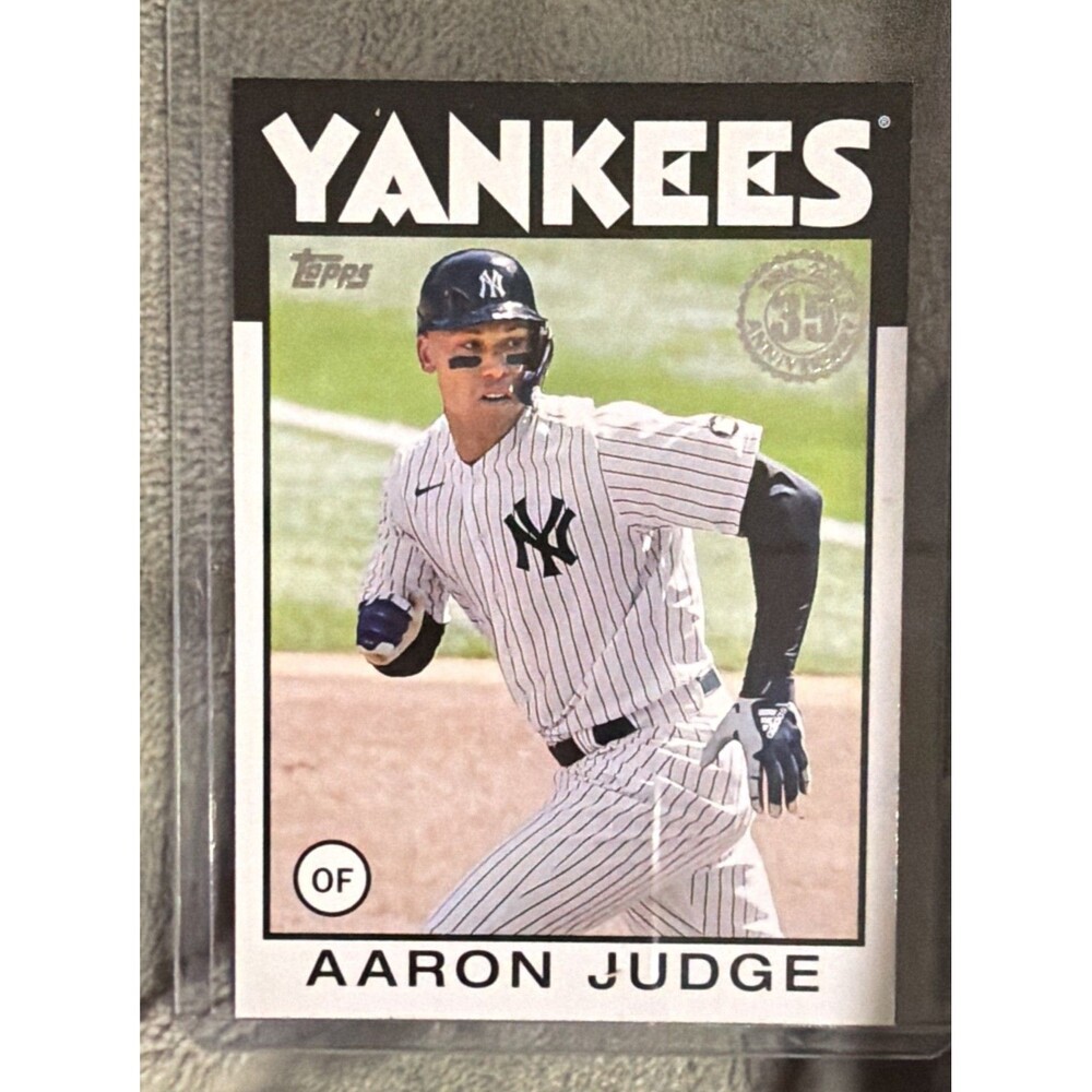 2021 Topps Update Series - 1986 Topps Baseball 35th Anniversary Aaron Judge...